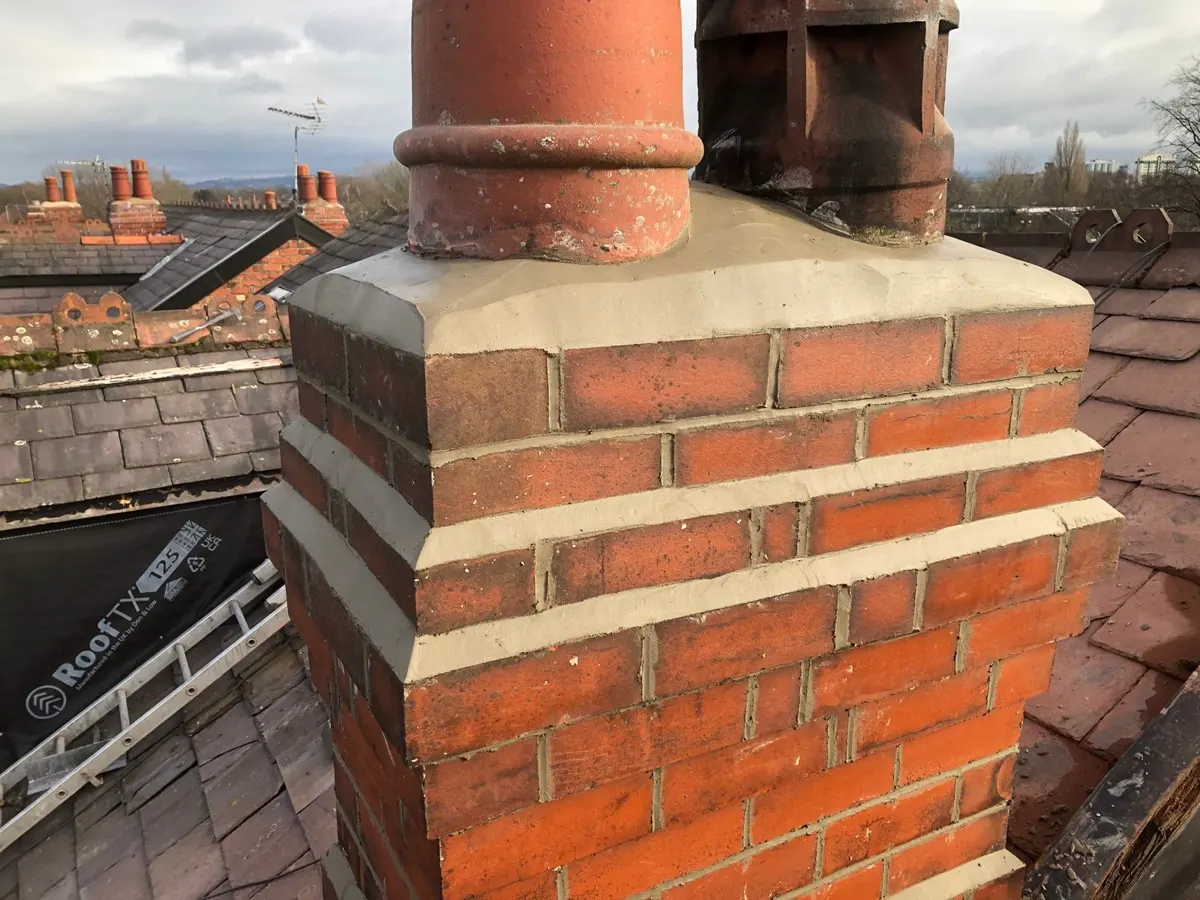 Chimney and flashing repairs